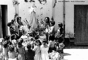 932- Sidi-bel-Abbes - Patio 23 rue Kleber